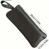 Black Microfiber Folding Umbrella Storage Bag with Carry Handle –