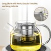 BOMANSI BOMS 2 Pack Tea Infuser with Drip Tray, Extra