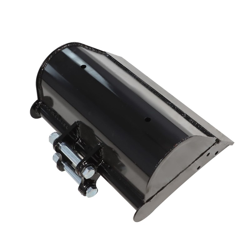Jecoupoon 500mm Plain Bucket Attachment No Teeth Bucket Compatible with