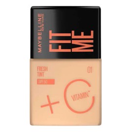 Base De Maquillaje Maybelline Fit Me Fresh Tint Tono01 Fps50 Beige Claro