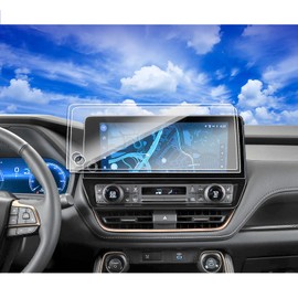 (2pcs) 2025 2024 Toyota Grand Highlander Screen Protector for 2024 Toyota Grand Highlander 12.3Inch 2024 Grand Highlander Hybrid Accessories 2024 XLE/Limited/Platinum Tempered Glass Grand Highlander 12.3''