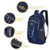 Loocower 45L Lightweight Foldable Backpack Walking Rucksack Hiking Daypack Packable