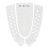 FCS T-3 PIN ECO (WHITE/COOL-GREY) Deck Pad for Short Board