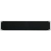19" Rack Panel Solid Color 2U Rack Panels, Enclosures, Rack