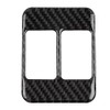 Aramox Heating Button Cover, Carbon Fiber Center Console Car Interior