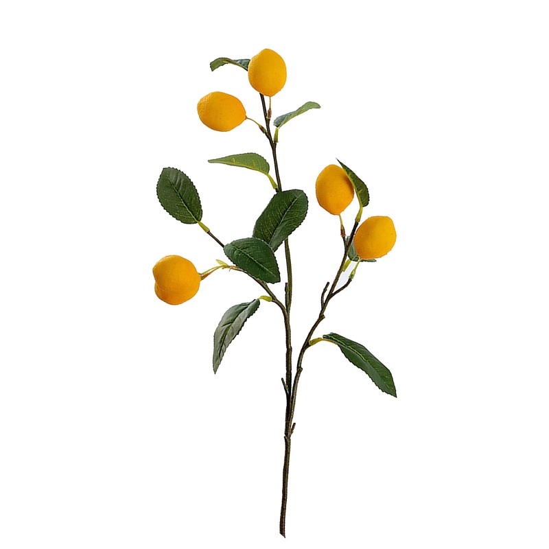 Artificial Tangerine Branches Simulation Orange Branch Lifelike Decorative Fake Fruit