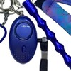 Safety Keychain Set PU Leather Self Defense Safe Sound Personal