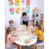 10 Pack Painting Supplies Kit, 12-Color Propylene Pigment Set with