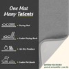 2PCS Microfibre Dish Drying Mats, 2 Pack Absorbent Dish Drainer