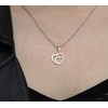 Heart Necklaces for Women Friendship Necklace Long Distance Gifts