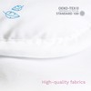 Nursery Cot Bed Flat Pillow Filling Quilt 60x40 cm for