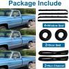 Complete Door Window Weatherstrip Seals Set Kit For 1985-1991 Chevy
