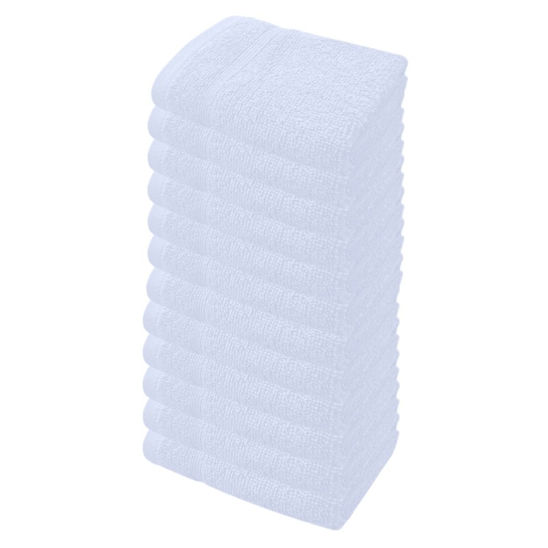 A & B TRADERS Premium Cotton Face Cloths Flannels Washcloth