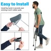 Crutch Comfort Deluxe Soft Fleece & Foam Crutch Accessory Set