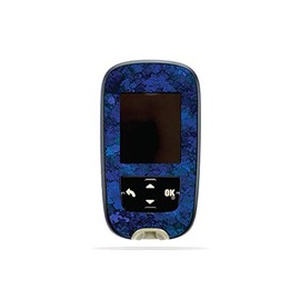MightySkins Skin Compatible with Accu-Chek Guide - Blue Ice | Protective, Durable, and Unique Vinyl Decal wrap Cover | Easy to Apply, Remove, and Change Styles | Made in The USA