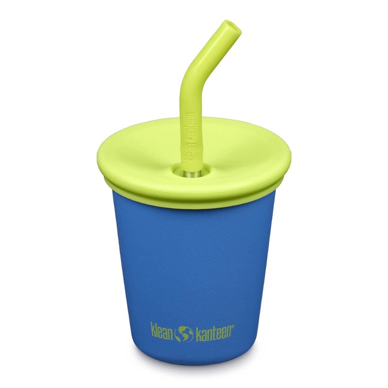 Klean Kanteen Kids Cup with Straw Lid 295ml, Spring Bud