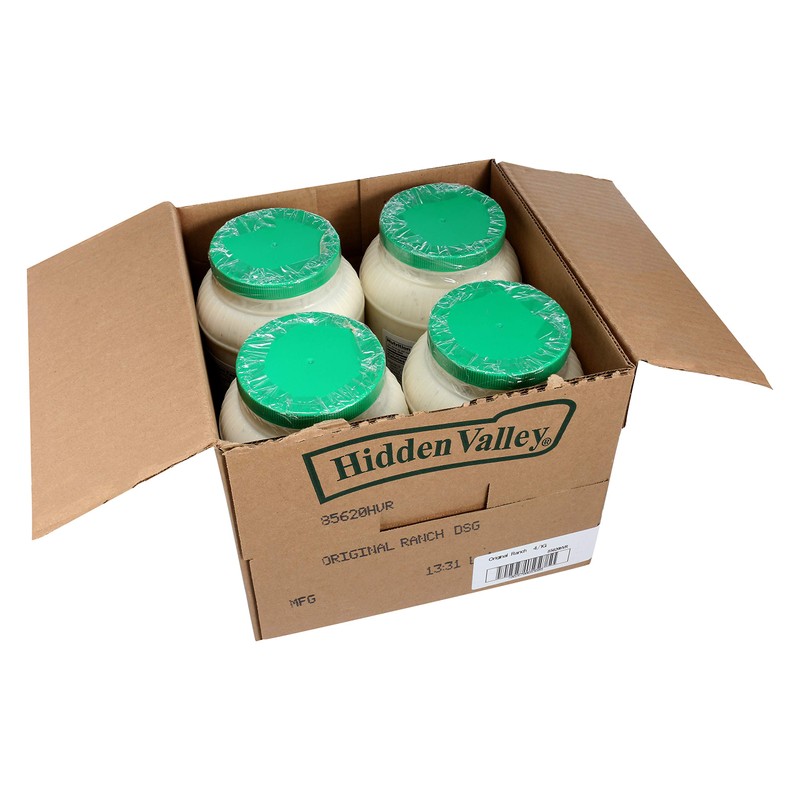 Hidden Valley 1 Gallon Ranch Dressing - 4/Case