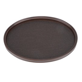 Tea Tray Bamboo Wood Serving Tray Large Space Japanese Minimalist Vintage Serving Board for Tea Dessert Food Dinner Oval