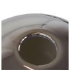 Set of 3 Decorative Balls Silverball Ceramic 5/6/7 cm