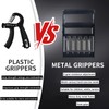 Solid Metal Hand Grip Dynamometer Hand Grip Strength Tester 165lb