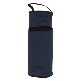 CAPASTEC Insulated Bottle Bag, Portable Water Bottle Bag, Bottle Holder, Water Bottle Holder, Padded Carrying Bag for Drinks, Travel Sports Bottle Bag, Navy Blue