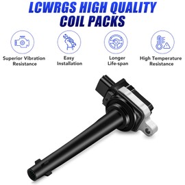 Set of 4 Ignition Coil Pack adn Spark Plugs Fits for 2007 2008 2009 Nissan Sentra 2.0 Spark Plugs Coils Replaces# UF591