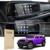 Huidnnas 2PCS Screen Protector Custom Fit for 2024 2025 Jeep