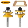 WSOOX 3 PCS Router Bit Set, Raised Panel Cabinet Door