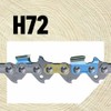 Oregon H72 ControlCut Replacement Chainsaw Chain for 18-Inch Guide Bar,