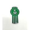 KW kenworth kw emblem metal truck semi chrome green