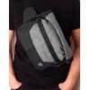 Manufaktur13 Black Heather Pocket Bag - Cross Body Bag with