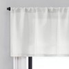 Saville 36-Inch Kitchen Window Curtain Tier Pair and Valance in