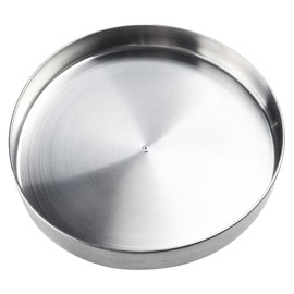 Cabilock Lazy Susan Turntable Kitchen Storage Organizer Multifunctional Stainless Steel Organizer for Can or Seasonings ( )