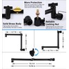 G-Promise Shower Head Extension Arm,Solid Brass Adjustable Extender with Lock