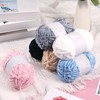 12Pcs 100g Chenille Yarn Colorful Crochet Velvet Yarn Thick Chenille