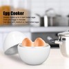 Microwave Egg Boiler for 4 Eggs, Boiled Egg Poachers, Rapid
