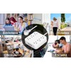 Multicontacto L02 Regleta para Pared con 3 Enchufes CA, 2