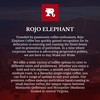 Rojo Elephant Handcrafted Ground Coffee, 100% Arabica Beans, 11 0z