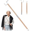27.2"Dressing Stick,Long Handle Dressing Aid Stick for Elderly and Hip