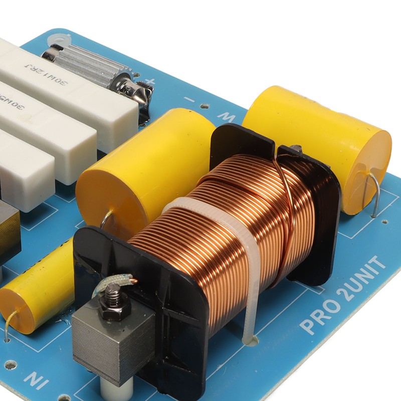 2 Way Crossover 800W Maximum Treble Bass Professional Frequency Divider