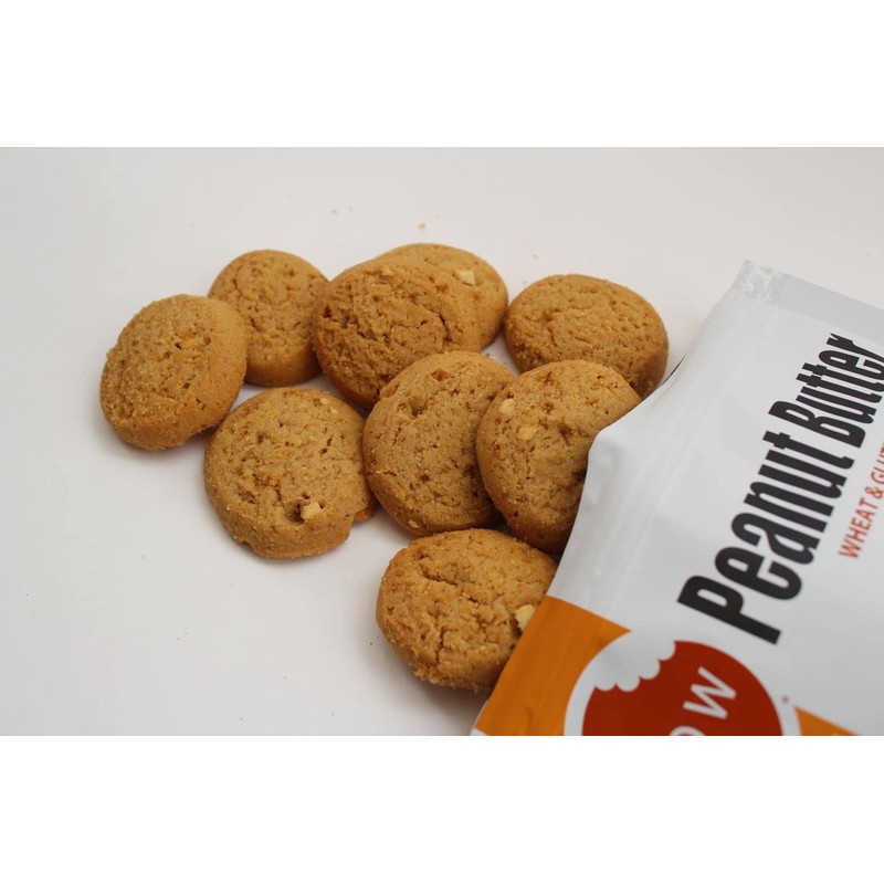 WOW Baking Company Gluten-Free Cookies, Peanut Butter, 8 Ounce (Pack