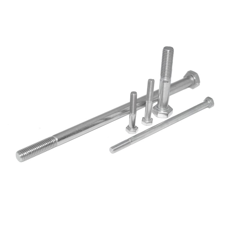 Hexagon Screws M12 x 130 6 Pieces Stainless Steel A2