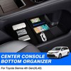 Autorder Lower Center Console Organizer Toyota Sienna 2021-2026 Interior Accessories
