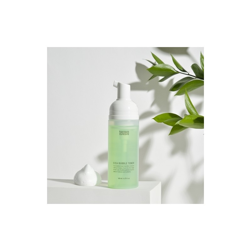 South Korea TenZero Cica Bubble Toner 140ml / TenZero Cica