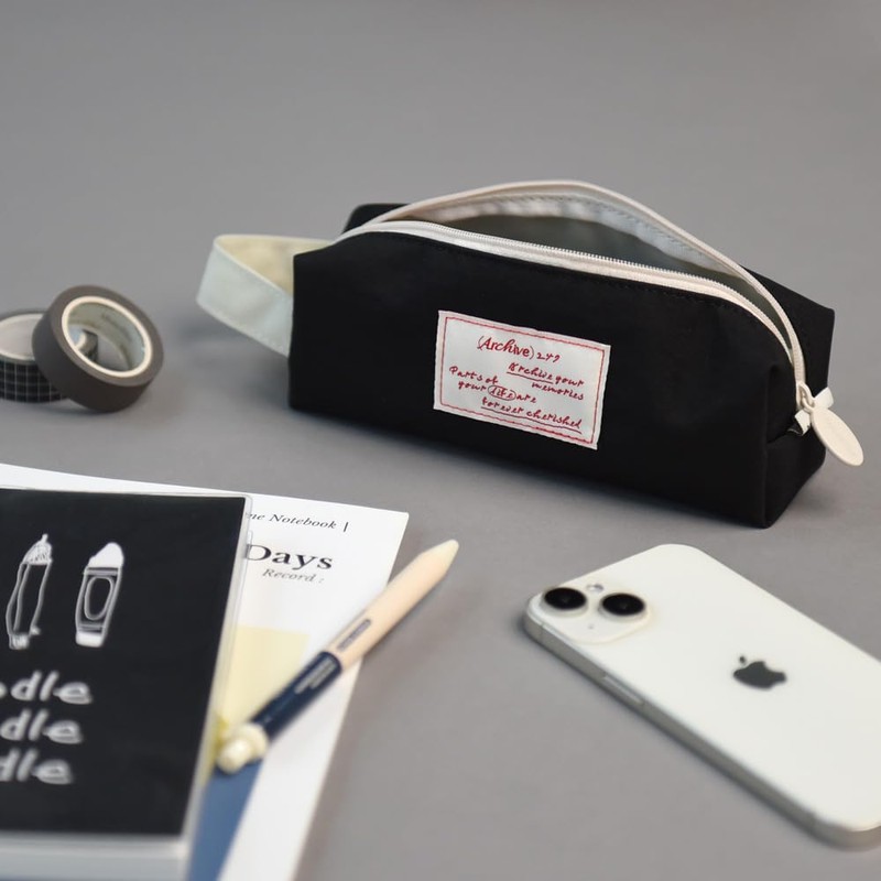 Monolike Archive Block Pen Case, Real Black - Archive Block