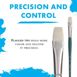 PRINCETON ARTIST BRUSH CO. Pab Better Chinese Bristle 5200 Bright 8