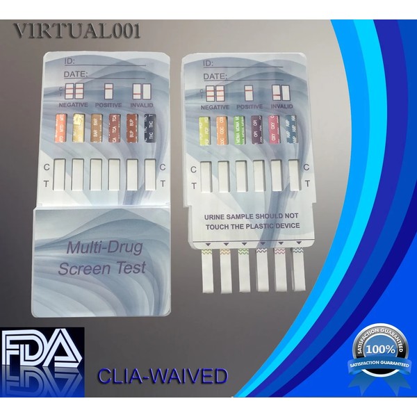 12 Panel Home Drug Test Dip Card - Tests 12