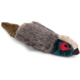 Petface Squeaky Pheasant Plush Dog Toy