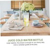 Ciieeo Large Capacity Cold Water Pitcher Elegant Beverage Jug for