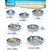 Dog Pool for Large Dogs,Foldable Plastic Pool for Dogs Slip-Resistant